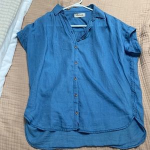 Madewell Central button down top